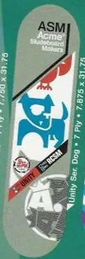 Acme Unity Series Dog deck in the ABC Distribution 2001 Winter