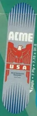 Acme Eagle deck in the ABC Distribution 2001 Winter