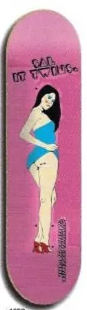 Aesthetics Baby Mama Series Barbier deck in the Aesthetics 2003 Spring Summer