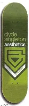 Aesthetics A Force Series Singleton deck in the Aesthetics 2003 Spring Summer
