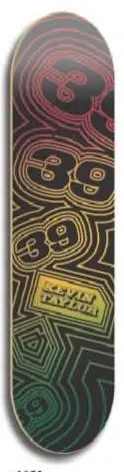 Aesthetics Taylor Radiate deck in the Aesthetics 2004 Back To School Linesheet