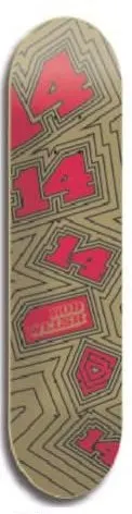 Aesthetics Welsh Radiate deck in the Aesthetics 2004 Back To School Linesheet