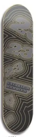 Aesthetics Barbier Radiate deck in the Aesthetics 2004 Back To School Linesheet