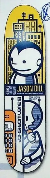 Alien Workshop Dill Hipkit deck in the Alien Workshop 1999-2000 Catalog