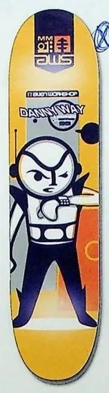 Alien Workshop Way Space Hero deck in the Alien Workshop 1999-2000 Catalog