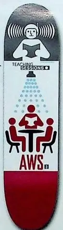 Alien Workshop Teaching Sessions deck in the Alien Workshop 1999-2000 Catalog
