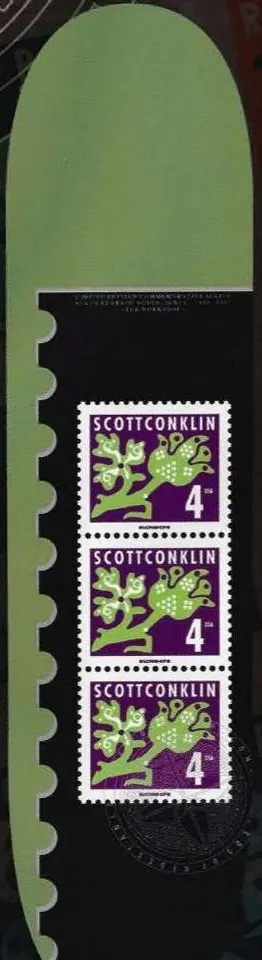 Alien Workshop Conklin Stamp deck in the Alien Workshop Catalog 1997 Fall Winter