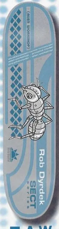 Alien Workshop Dyrdek Blue Steel deck in the Alien Workshop Catalog 1998 Fall Winter