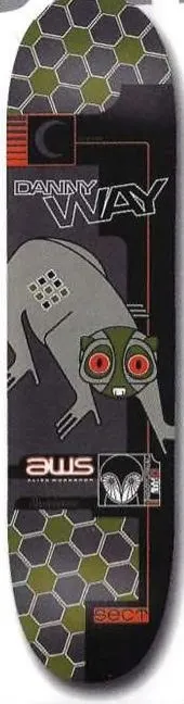 Alien Workshop Way Nocturnal deck in the Alien Workshop Catalog 1999 Spring