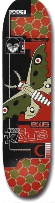 Alien Workshop Kalis Nocturnal deck in the Alien Workshop Catalog 1999 Spring