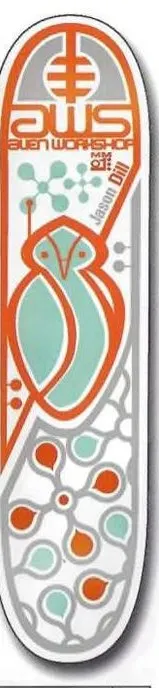 Alien Workshop Dill White deck in the Alien Workshop Catalog 1999 Spring