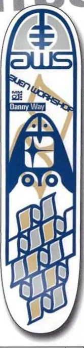 Alien Workshop Way White deck in the Alien Workshop Catalog 1999 Spring