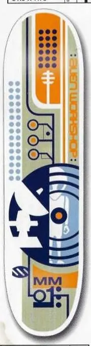 Alien Workshop Echo deck in the Alien Workshop Catalog 1999 Spring