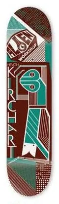 Alien Workshop Kirchart Glugs deck in the Alien Workshop Catalog 2008 Spring
