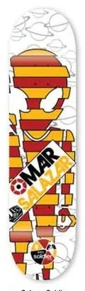 Alien Workshop Salazar Soldier deck in the Alien Workshop Catalog 2008 Spring