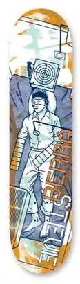 Alien Workshop Berra Deprivation deck in the Alien Workshop Catalog 2008 Spring