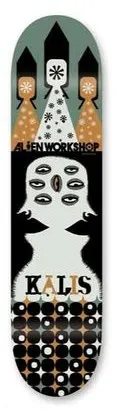 Alien Workshop Kalis Fifty Fifty deck in the Alien Workshop Catalog 2008 Spring