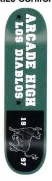 Arcade Arcade High Los Diablos (Green) deck in the Arcade 2002 Spring Catalog