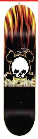 Arcade Skull Flames deck in the Arcade 2002 Winter