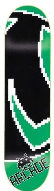 Arcade Invaders (Black and Green) deck in the Arcade 2002 Winter