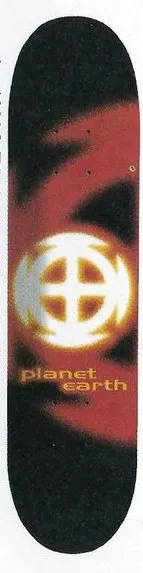 Planet Earth Earth Icon Fade deck in the Atlas Distribution 1999 Spring Product Update