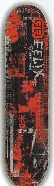 Rhythm Felix 99 deck in the Atlas Distribution 1999 Spring Product Update