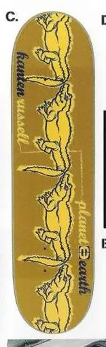 Planet Earth Russell Alligator deck in the Atlas Distribution 2001
