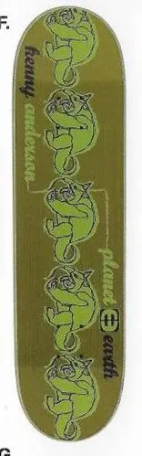 Planet Earth Anderson Aardvark deck in the Atlas Distribution 2001