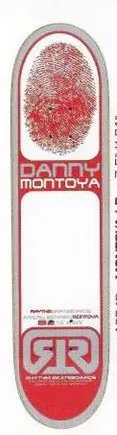 Rhythm Montoya I.D. deck in the Atlas Distribution 2001