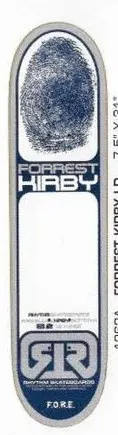 Rhythm Kirby I.D. deck in the Atlas Distribution 2001