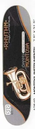 Rhythm Montoya Instrumental deck in the Atlas Distribution 2001