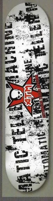 ATM Punk Logo (White) deck in the ATM Click Catalog 2001