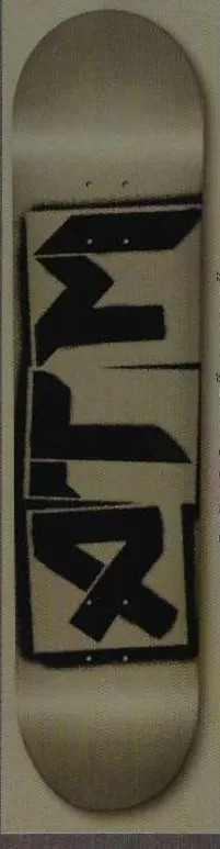ATM Stencil (Grey) deck in the ATM Click Catalog 2001