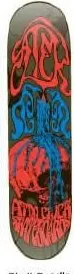 ATM Click Skull Candle (Orange) deck in the ATM Click Catalog 2011