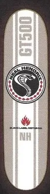 Black Label Hendrix GT deck in the Black Label 1998 Catalog
