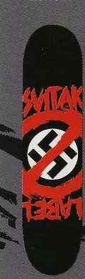 Black Label Svitak No Nazis deck in the Black Label 2002