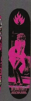 Black Label Agah Marilyn Monster deck in the Black Label 2002