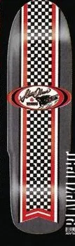 Red Kross Olson Racing Stripe deck in the Black Label 2003 Summer Catalog