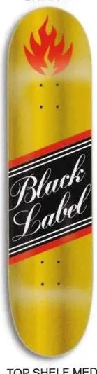 Black Label Top Shelf Med deck in the Black Label 2005 Fall Catalog