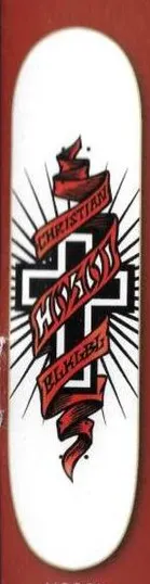 Black Label Hosoi Rise Above deck in the Black Label 2005 Fall Catalog