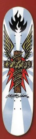 Black Label Hosoi Wings deck in the Black Label 2005 Fall Catalog