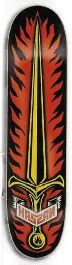 Black Label Hassan Legend deck in the Black Label 2005 Fall Catalog