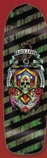 Black Label Peters Cursed deck in the Black Label 2005 Fall Catalog