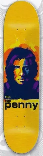 Flip Penny Portrait deck in the Blitz Distribution 2000 Fall