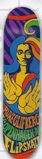 Flip Glifberg Mother Earth deck in the Blitz Distribution 2000 Fall