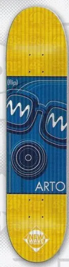 Flip Saari Icon Series deck in the Blitz Distribution 2000 Fall