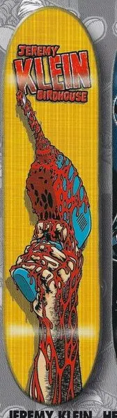 Birdhouse Klein Driller Killer deck in the Blitz Distribution 2000 Fall
