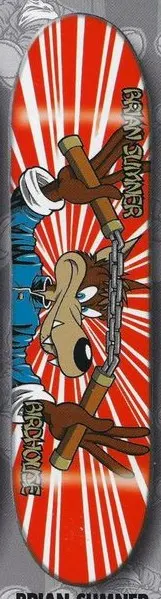 Birdhouse Sumner Kamikaze Wolf deck in the Blitz Distribution 2000 Fall