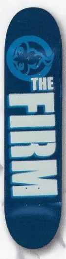 Firm Stencil Logo deck in the Blitz Distribution 2000 Fall