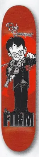 Firm Burnquist Maestro deck in the Blitz Distribution 2000 Fall